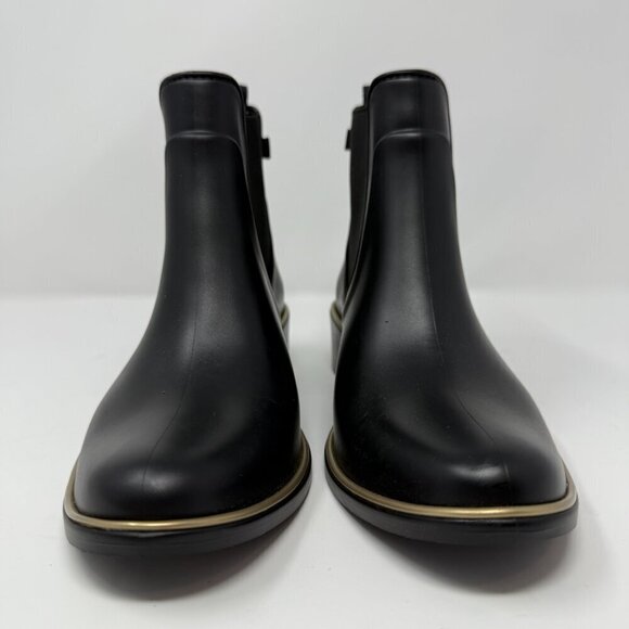 Kate Spade New York Black Chelsea Rain Boots Waterproof Ankle Boots Women’s 6 Kate Spade New York Sedgewick Chelsea Rain Booties Womens 6  main image 2
